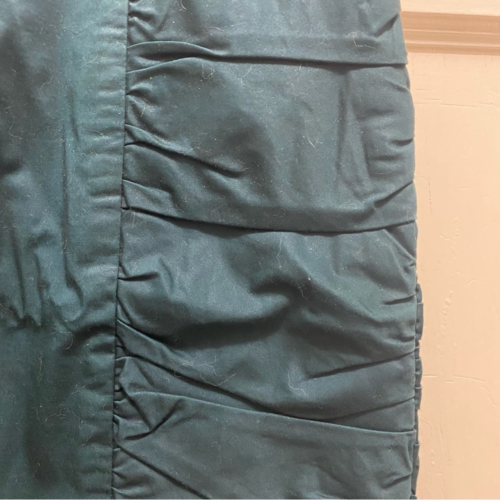 🎉Host Pick🎉 Anthropologie ruched teal skirt - Picture 5 of 6
